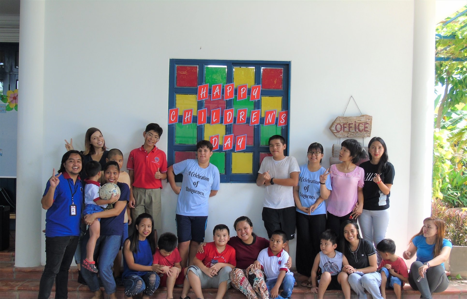 happy children's day - steps special school